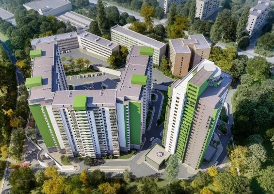Апартаменти Герцена 35 Kiev Exteriör bild